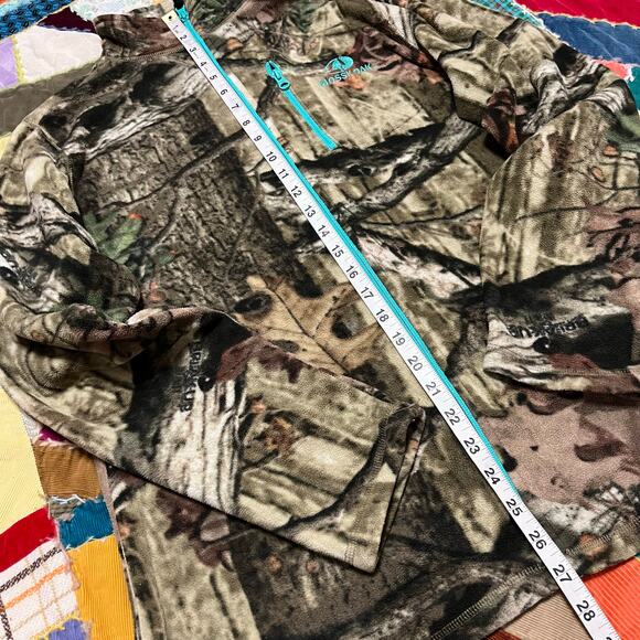 Mossy Oak Teal Accent Realtree Outdoor Camo Fullzip Jacket - Picture 4 of 6